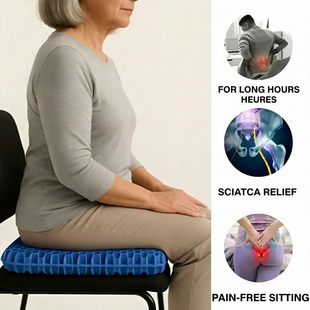 AuraCushion™ - The Zero-Gravity Cushion