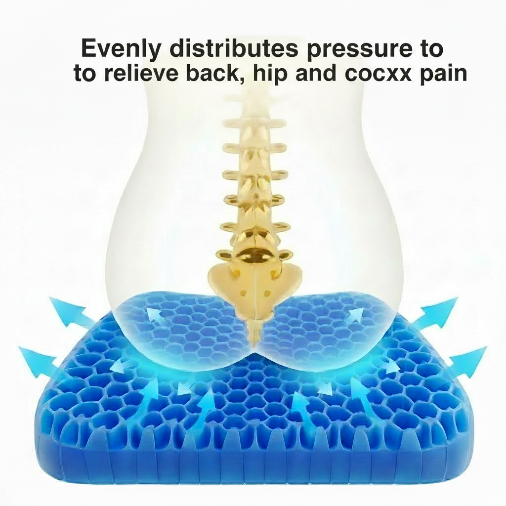 AuraCushion™ - The Zero-Gravity Cushion