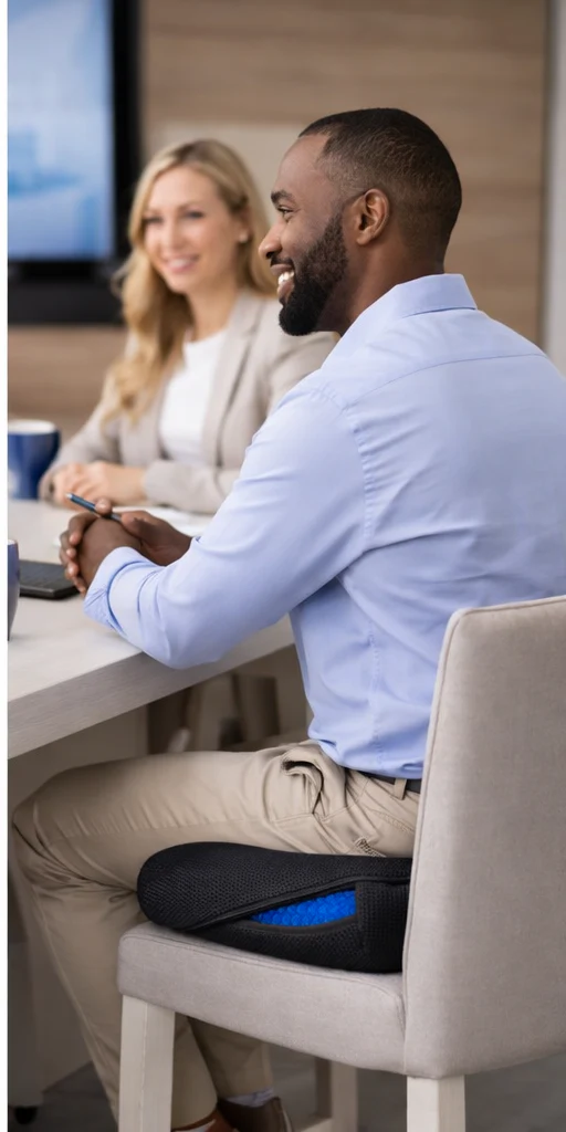 Inconfort et tensions dans le bas du dos en position assise