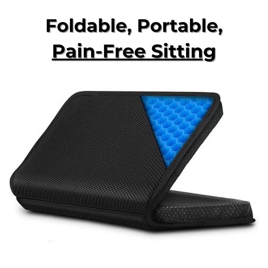 Discomfort and tension in the lower back while sitting